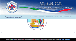 Desktop Screenshot of masci.it